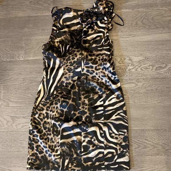 Animal Print Laura Petite Dress - Picture 5 of 11